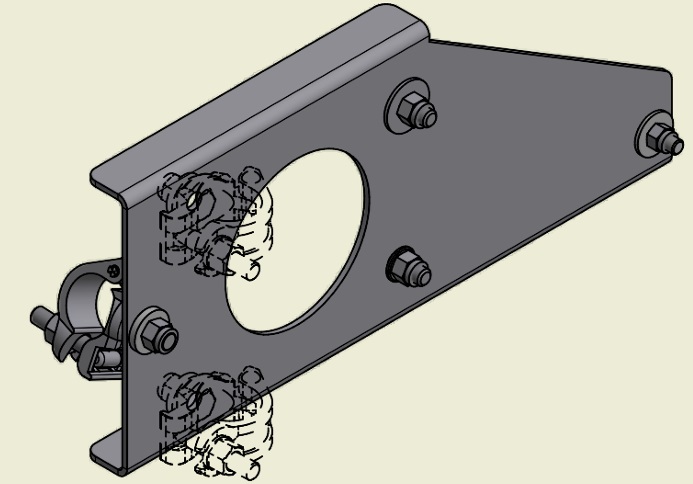 ANCORAGGIO 300Z/ZP, 180°RUOTATO - codice 50834