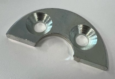 Blocco snodo piede stabilizzatore (mezzaluna) cad.  Nota: 2 per piede - codice W080-02-00