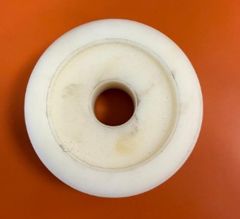 Ruota in nylon per rotazione cesta portata 300/400 Kg. universale + seiger - codice 07.03.00193