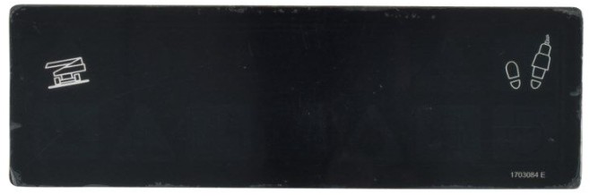 Decal, Platf display (CE) - codice 1703084