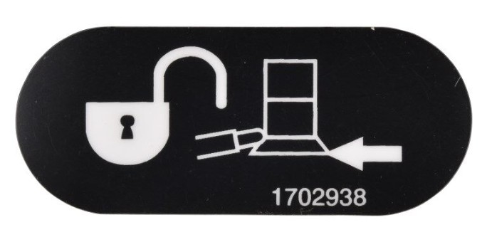 Decal soft touch override - codice 1702938