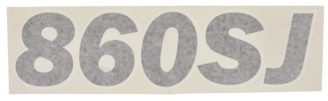 DECAL,860SJ MODEL DESIGN - codice 1704907