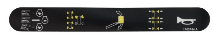 Decal horn - codice 1705744