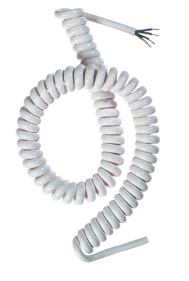 CAVO ESTENSIBILE 4G1 MT.5 BIANCO - codice 5129