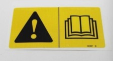 Adesivo leggere manuale - codice 82487GT