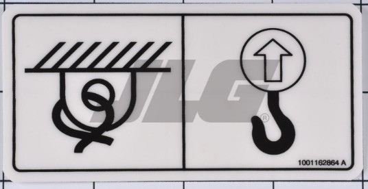 DECAL,LIFT POINT/TIE DOWN - codice 1001162864