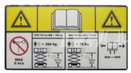 DECAL,CAPACITY (230KG,360KG) - codice 1705942