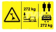 Adesivo sicurezza - codice 82546GT