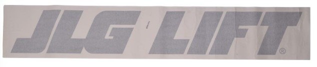 DECAL, JLG LIFT 8" - codice 1702861