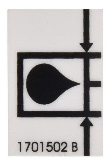 DECAL, HYD OIL LEVEL (HIGH) - codice 1701502