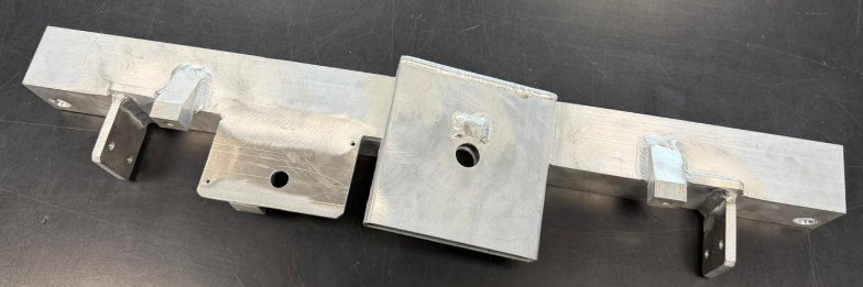 Carpenteria gruppo ruote sfilo 6P1-P2 Gruppo puleggia cesta (SFILO6) - codice RK1009195