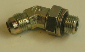GOMITO M.JIC37 135°(10)M. 1/4 BSPP 9/16-18 - codice 2369134110