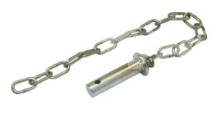 Perno di fermo forche con catena - codice 719447