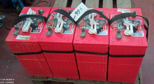 PACCO Batterie (4 pezzi) USL16NXC2 USATA Valore vita 99% - codice RRM-103-USL16NXC2-4