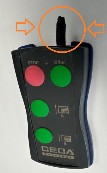 RADIO CONTROL (RIGENERATO- ANTENNA ESTERNA RICOSTRUITA) - codice RR-04-62787