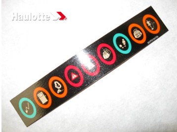ADESIVO COMANDO ALTO LED CENTRALINE - codice 307P219470