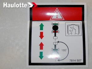 ETICHETTA PERICOLO SENSO TRANSL - codice 3078145070