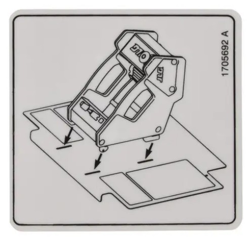 DECAL,CONTROL BOX LOCATION - codice 1705692