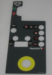 ETICHETTA QUADRO COMANDO SUP O - codice 4000311500