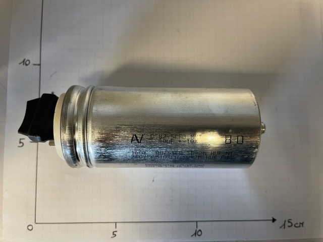 STARTER CAPACITOR 80 mF - codice 11286