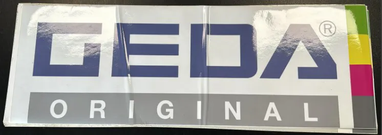 SIGN "GEDA ORIGINAL" - codice 28594