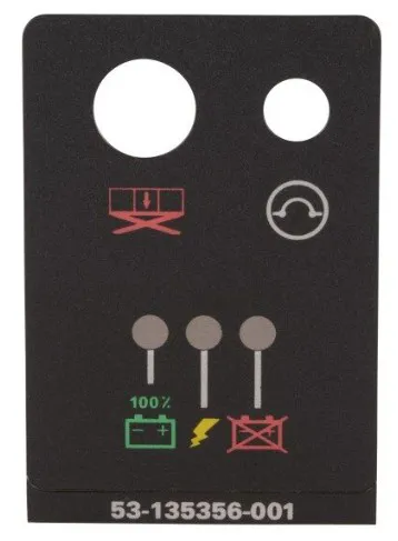 DECAL, LED (OVERLOAD) - codice 00-1705697