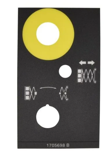 DECAL, CONTROL ICON - codice 00-1705698