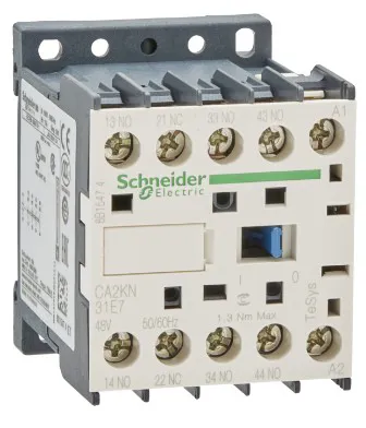 CONTATTORE AUS. 3NC+1NO BOB. 42V CA - codice 102-CA2KN31D7