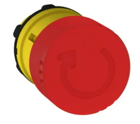 TESTA P/PULSANTE A FUNGO ROSSO D30 - codice 102-ZB5AS834