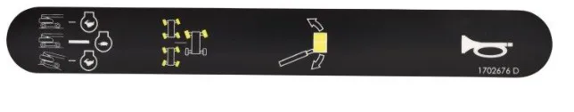 DECAL (HORN) - codice 00-1702676