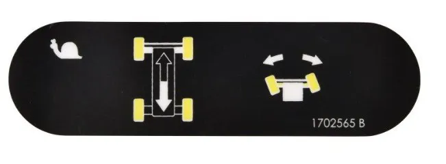 DECAL (DRIVE, STEER) - codice 00-1702565