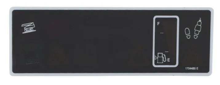 DECAL PLATFORM DISPLAY - codice 00-1704485