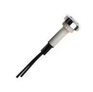 1 - SEGNALATORE LUMINOSO D.10 CON GHIERA 24V AMBRA - Codice 102-S2233A24