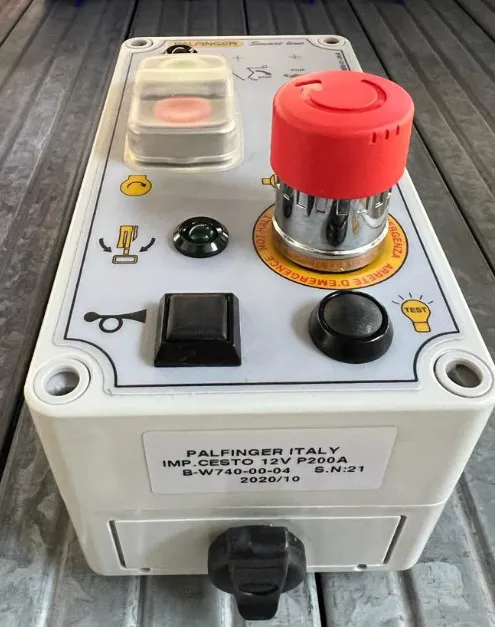 2 - IMPIANTO ELETTRICO CESTO 12V - P200A - Codice 03-W740-00-04