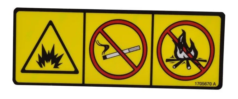DECAL,EXPLOSION/FIRE CE - codice 00-1705670