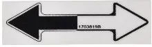 DECAL,DIRECTION ARROW - codice 00-1703819