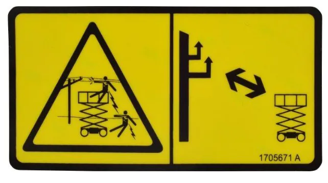 DECAL,ELECTRICUTION CE - codice 00-1705671