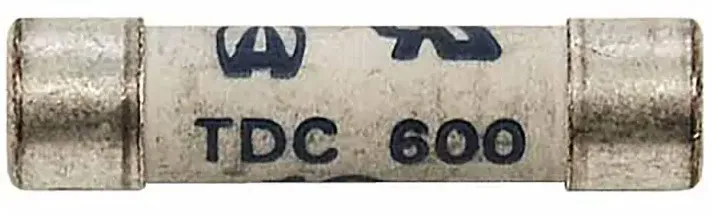 Fusibile a cartuccia, 2A, Ø 6.3 x 25mm, F, 600V ca, Ceramico - codice 108-8527547