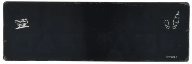 Decal, Platf display (CE) - codice 00-1703084
