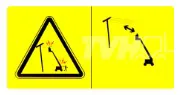 1 - ADESIVO SICUREZZA - Codice 100-82544GT