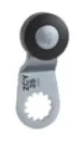 Leva c/rotella plastica - codice 102-ZCY25