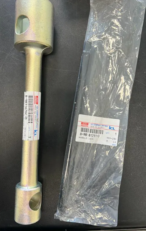 chiave smontaggio gomme isuzu M21 (composta 3 pezzi) - codice 22-CHIAVEGOMMA
