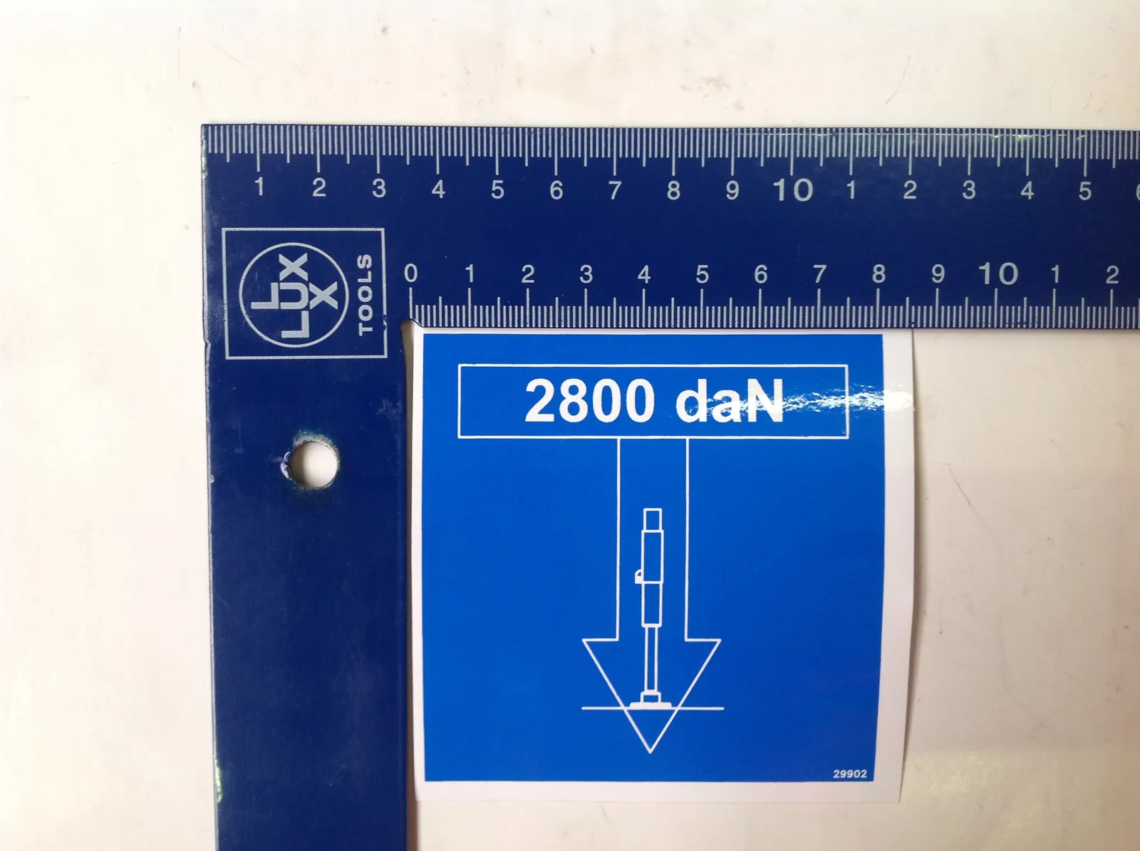 Adesivo forza stabilizzatori blu - codice 07-SQR29902