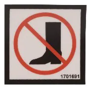1 - DECAL, NO STEP - Codice 00-1701691