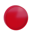 Gemma P/lampada spia led ROSSA - codice 102-ZBV014