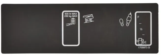 Decal platform display 1250AJ - codice 00-1705973