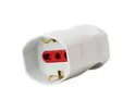 1 - PRESA MOBILE UNIV.SCHUKO+BIP NERA - Codice 102-RL9015N