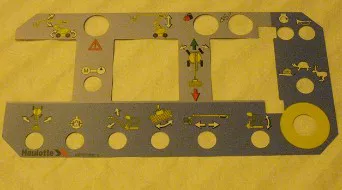 Adesivo quadro comandi Haulotte HA18 - codice 02-307P217930