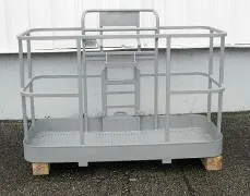 KIT - PLATFORM + BAR-SLIDING (verniciata giallo Haulotte) - codice 02-4000009660