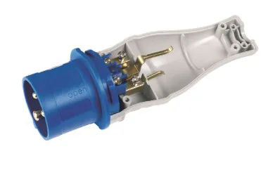 1 - ADAT IND. 16A 3P IP44 PER SPINA SCHUKO 2P+T - Codice 102-1821